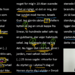 Josva 7,14-26 – Det man ser, er man selv